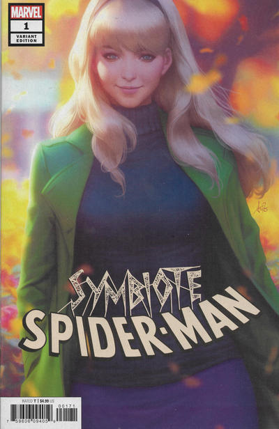Cover for Symbiote Spider-Man (Marvel, 2019 series) #1 [Variant Edition - Artgerm Cover]
