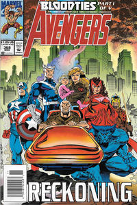 Cover for The Avengers (Marvel, 1963 series) #368 [Newsstand]