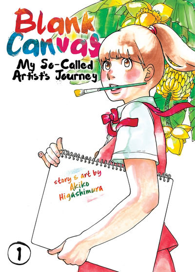 Cover for Blank Canvas: My So-Called Artist’s Journey (Kakukaku Shikajika) (Seven Seas Entertainment, 2019 series) #1