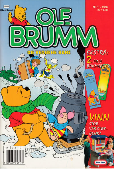 Cover for Ole Brumm (Hjemmet / Egmont, 1981 series) #1/1998