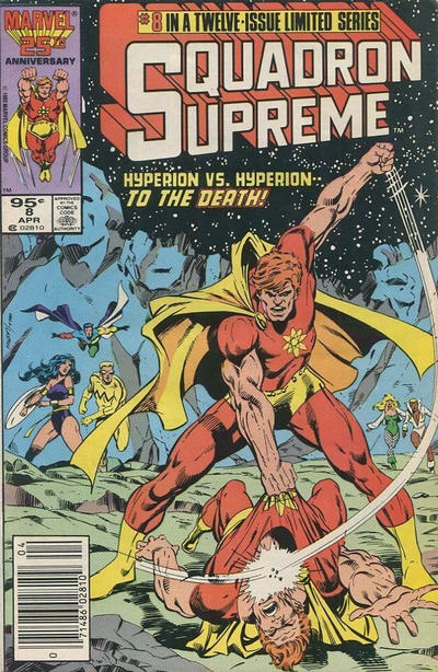 Cover for Squadron Supreme (Marvel, 1985 series) #8 [Canadian]