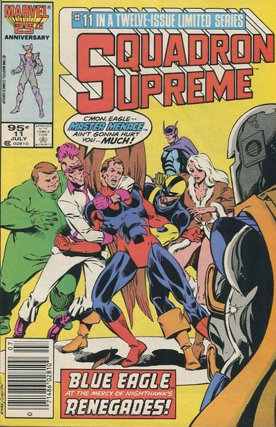 Cover for Squadron Supreme (Marvel, 1985 series) #11 [Canadian]