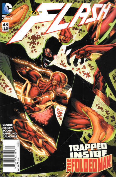 Cover for The Flash (DC, 2011 series) #43 [Newsstand]