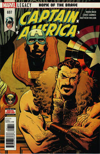 Cover Thumbnail for Captain America (Marvel, 2017 series) #697 [Main Cover]