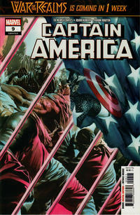 Cover Thumbnail for Captain America (Marvel, 2018 series) #9 (713) [Alex Ross]