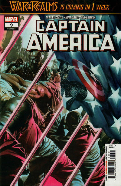 Cover for Captain America (Marvel, 2018 series) #9 (713) [Alex Ross]