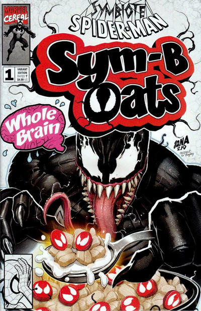Cover for Symbiote Spider-Man (Marvel, 2019 series) #1 [Variant Edition - Sanctum Sanctorum Exclusive - David Nakayama Cover]
