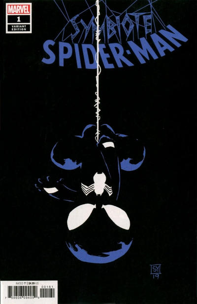 Cover for Symbiote Spider-Man (Marvel, 2019 series) #1 [Variant Edition - Skottie Young Cover]