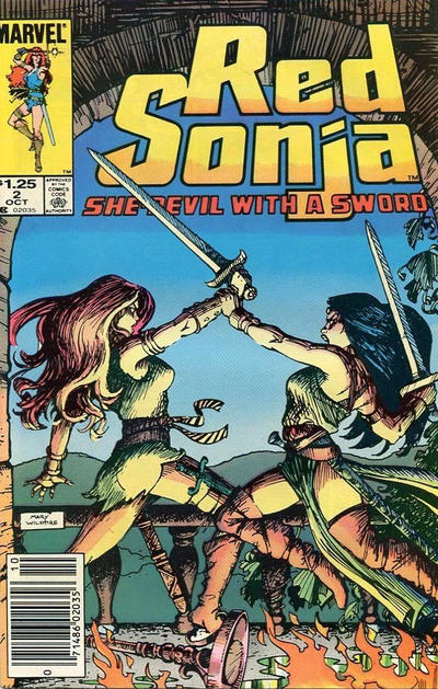 Cover for Red Sonja (Marvel, 1983 series) #2 [Canadian]