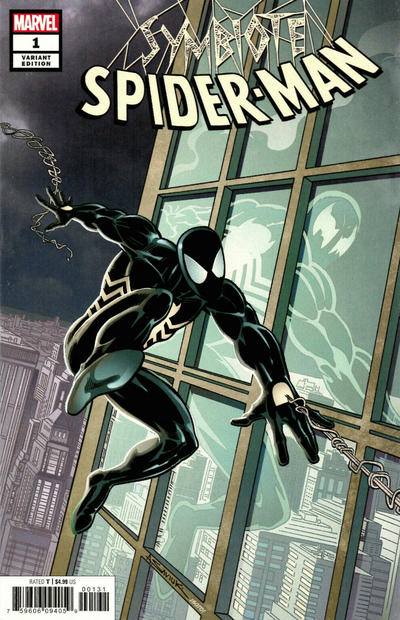 Cover for Symbiote Spider-Man (Marvel, 2019 series) #1 [Variant Edition - Alex Saviuk Cover]