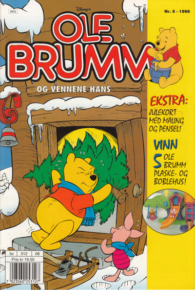 Cover for Ole Brumm (Hjemmet / Egmont, 1981 series) #8/1998
