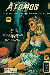 Cover Thumbnail for Atomos (Arédit-Artima, 1968 series) #21 - Mme Atomos jette un froid