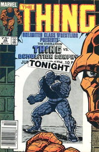 Cover Thumbnail for The Thing (Marvel, 1983 series) #28 [Canadian]