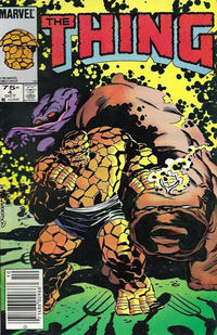 Cover Thumbnail for The Thing (Marvel, 1983 series) #4 [Canadian]