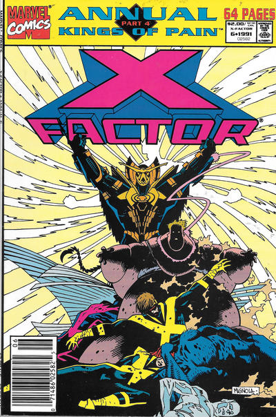 Cover for X-Factor Annual (Marvel, 1986 series) #6 [Newsstand]