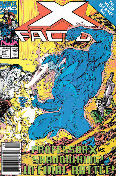 Cover for X-Factor (Marvel, 1986 series) #69 [Newsstand]