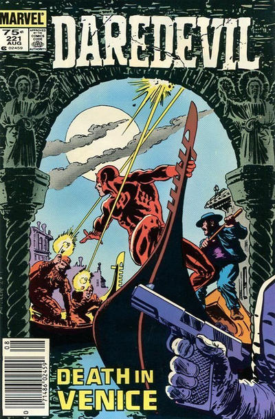 Cover for Daredevil (Marvel, 1964 series) #221 [Canadian]