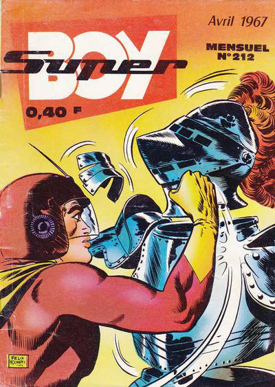 Cover for Super Boy (Impéria, 1949 series) #212