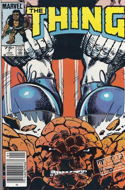 Cover for The Thing (Marvel, 1983 series) #7 [Canadian]