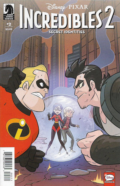 Cover for Incredibles 2: Secret Identities (Dark Horse, 2019 series) #2 [Jean Claudio Vinci Cover]