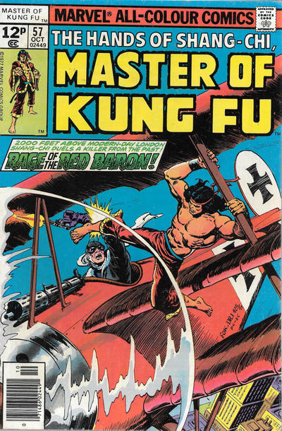 Cover for Master of Kung Fu (Marvel, 1974 series) #57 [British]