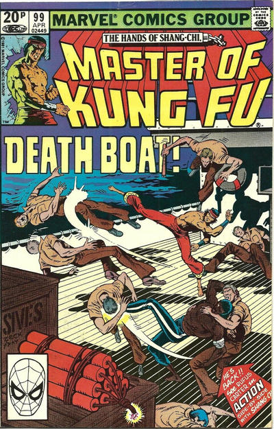 Cover for Master of Kung Fu (Marvel, 1974 series) #99 [British]