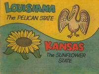 Cover Thumbnail for Louisiana the Pelican State & Kansas the Sunflower State (Vital Publications, 1954 ? series) 