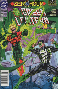 Cover for Green Lantern (DC, 1990 series) #55 [Newsstand]