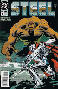 Cover Thumbnail for Steel (DC, 1994 series) #5 [Direct Sales]