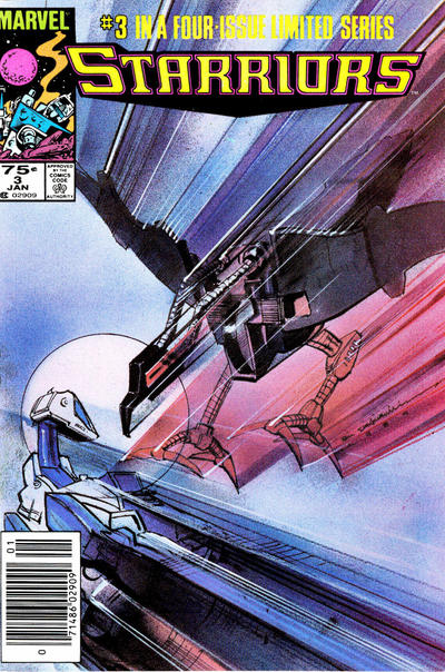 Cover for Starriors (Marvel, 1984 series) #3 [Newsstand]
