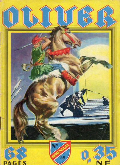Cover for Oliver (Impéria, 1958 series) #58