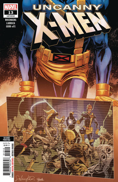 Cover for Uncanny X-Men (Marvel, 2019 series) #13 (632) [Second Printing - Salvador Larroca]