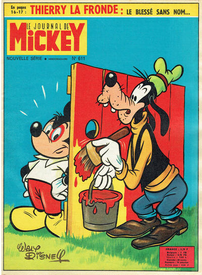 Cover for Le Journal de Mickey (Hachette, 1952 series) #611
