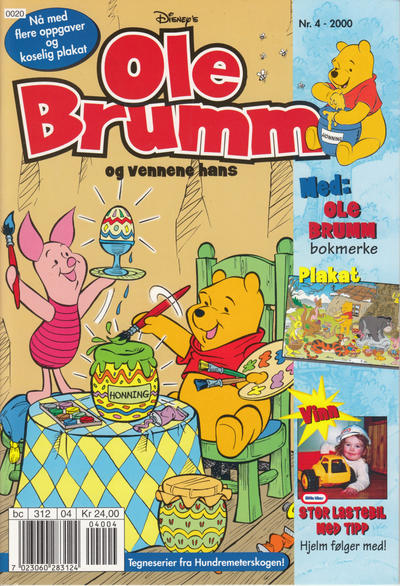 Cover for Ole Brumm (Hjemmet / Egmont, 1981 series) #4/2000