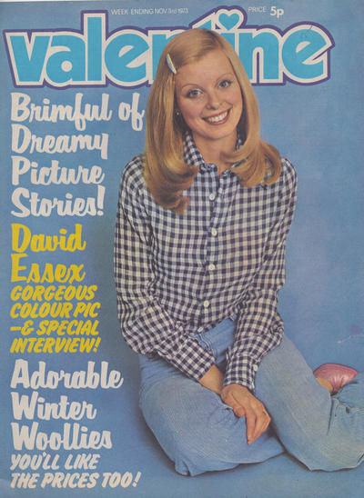 Cover for Valentine (IPC, 1957 series) #3 November 1973