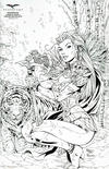 Cover Thumbnail for Dragonsblood (2019 series) #1 [Subscription Exclusive - John Royle Black and White]