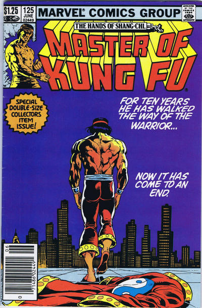 Cover for Master of Kung Fu (Marvel, 1974 series) #125 [Canadian]