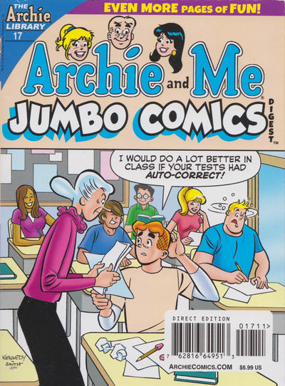 Cover for Archie and Me Comics Digest (Archie, 2017 series) #17