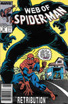 Cover for Web of Spider-Man (Marvel, 1985 series) #39 [Newsstand]