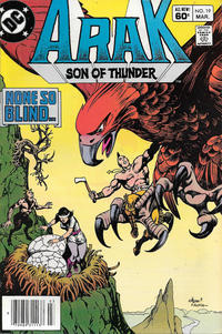Cover Thumbnail for Arak / Son of Thunder (DC, 1981 series) #19 [Newsstand]