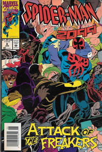 Cover Thumbnail for Spider-Man 2099 (Marvel, 1992 series) #8 [Newsstand]