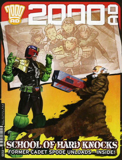 Cover for 2000 AD (Rebellion, 2001 series) #2133