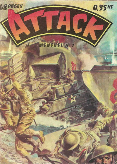 Cover for Attack (Impéria, 1960 series) #7