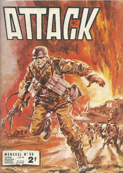 Cover for Attack (Impéria, 1971 series) #56