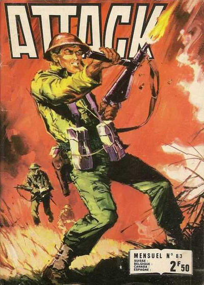 Cover for Attack (Impéria, 1971 series) #83