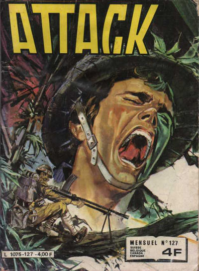 Cover for Attack (Impéria, 1971 series) #127