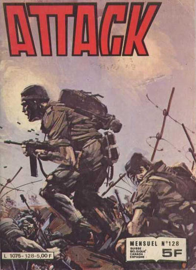 Cover for Attack (Impéria, 1971 series) #128