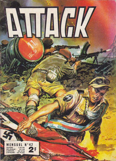 Cover for Attack (Impéria, 1971 series) #42