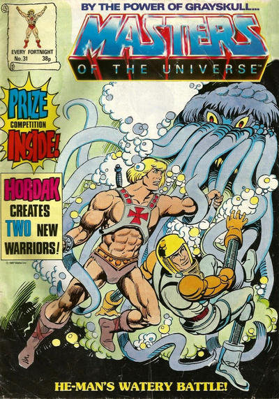 Cover for Masters of the Universe (Egmont UK, 1986 series) #31