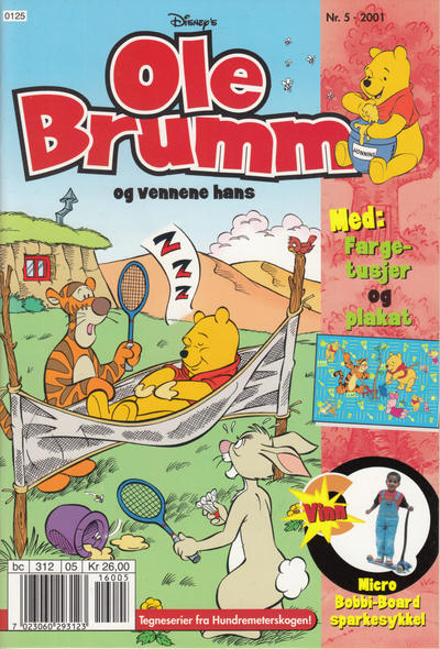 Cover for Ole Brumm (Hjemmet / Egmont, 1981 series) #5/2001